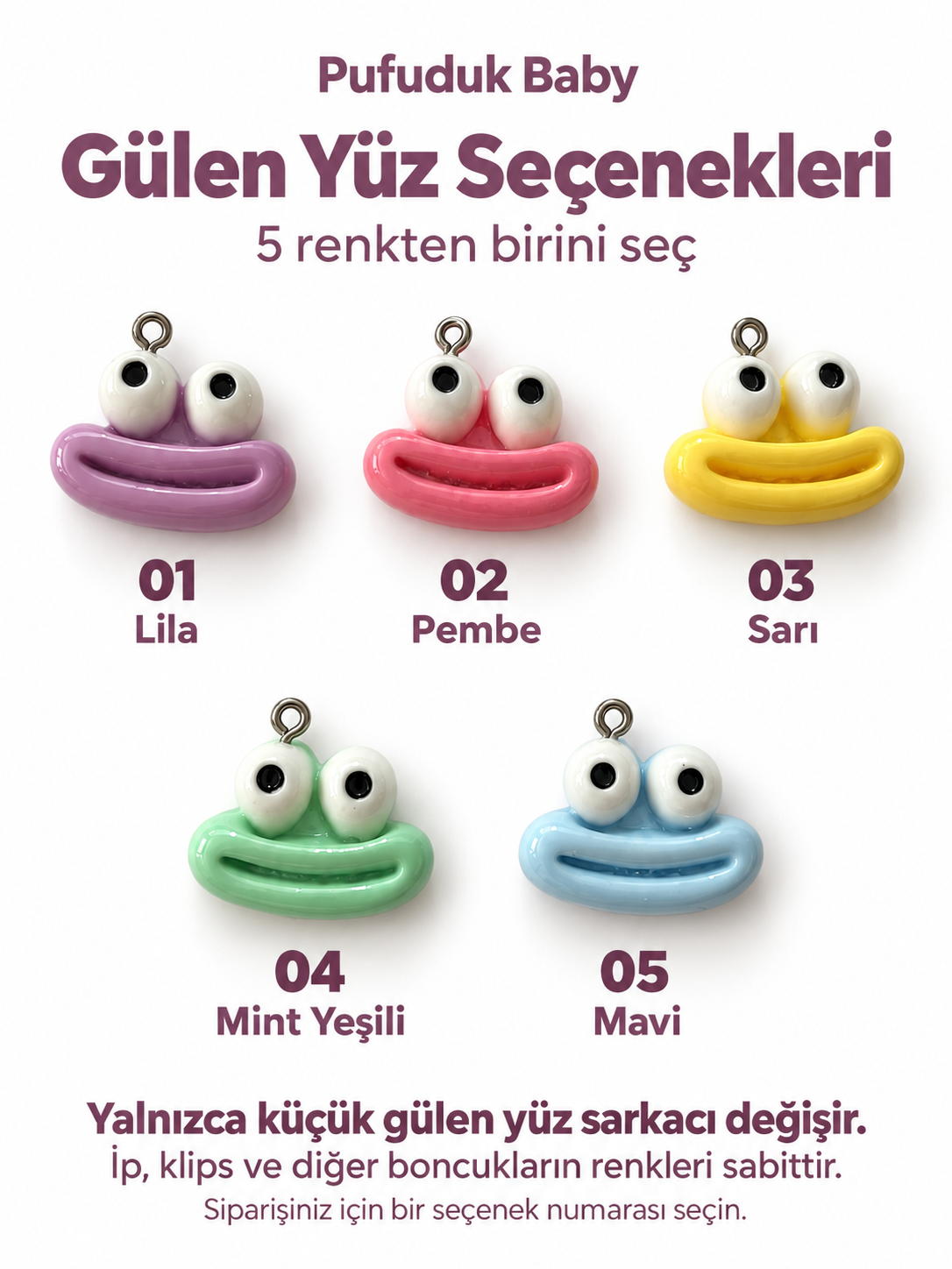 İsme Özel Çanta Süsü – Şapşik Serisi